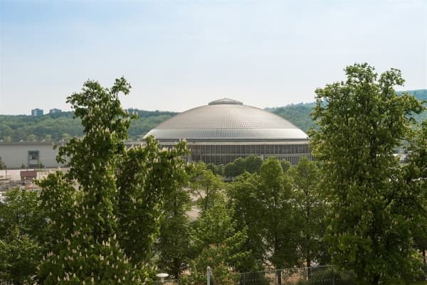 Výhled na Výstaviště pavilon Z